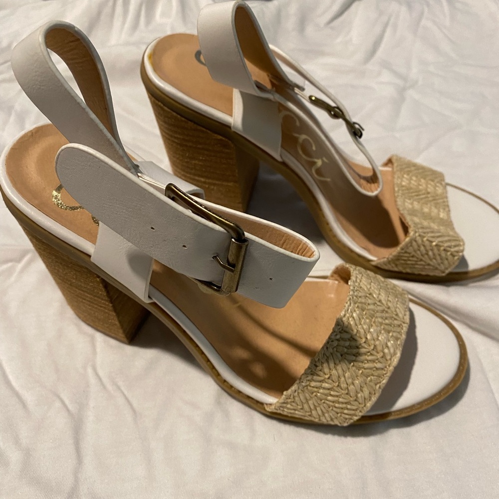 Boho Block Heels